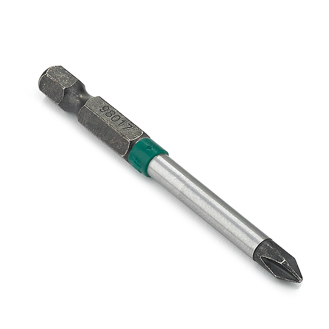 Embout de tournevis à impact industriel Stay Sharp Phillips de EAB, tige hexagonale 1/4 po, no 1, 2 3/4 po