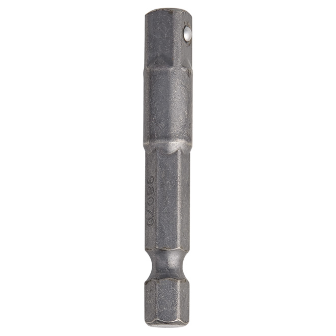 EAB Stay Sharp Industrial Impact Socket Adapter - 2-in L - 1/4-in Hex Shank - S2 Spring Steel