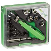 Pocket Ratchet Driver Set - 19-Piece - Recyclable