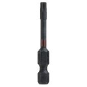 EAB Industrial Torsion Impact Torx Screwdriver Bit - Recyclable S2 Spring Steel - 1/4-in Hex Shank - T20 2-in