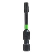 EAB Industrial Torsion Impact Torx Screwdriver Bit - Recyclable S2 Spring Steel - 1/4-in Hex Shank - T25 2-in