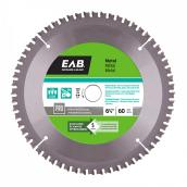 EAB Fine Saw Blade - Circular Shape - Carbide - Metal Cutting Utilization - 60 Teeth