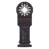 EAB Professional Starlock Flush Cut Blade - 1 1/4-in W - 1 1/2-in Cutting Depth - High-Carbon Steel - 3D Fit
