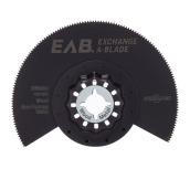 Lame bimétal EAB Tool 3 1/2" pour bois, métal et cloison sèche, outil oscillant industriel Starlock, échangeable