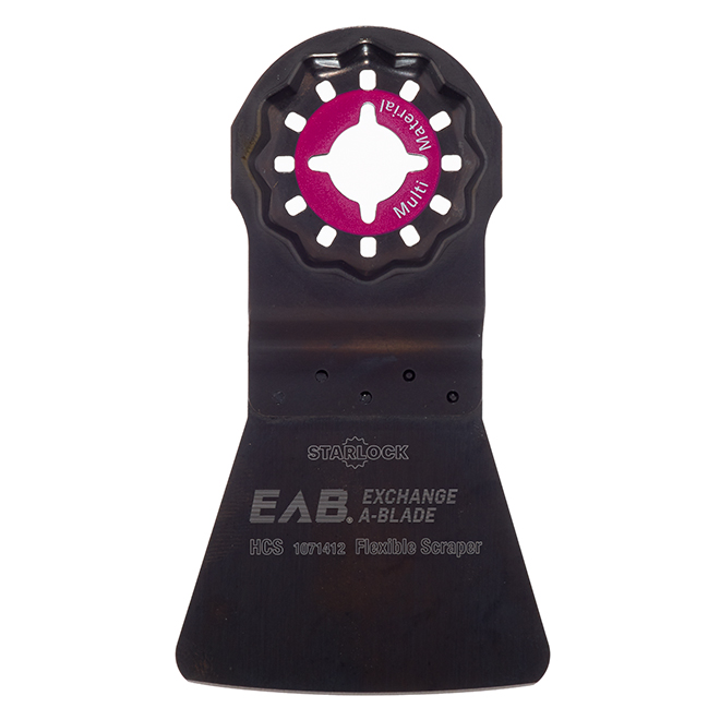 EAB Starlock Oscillating Scraper Blade - High-Carbon Steel - 1 Per Pack - 2-in W