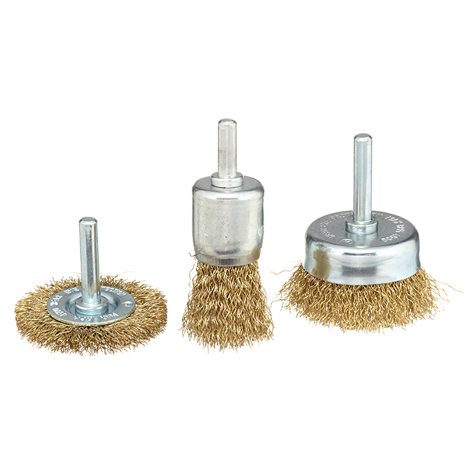 Wire Brush Wheel Cup Brush Set,12 Pack Coarse Crimped 1/4 Inch Shank Wire Wheel for Drill Attachment 
