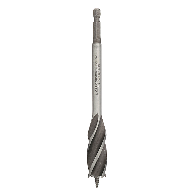 EAB Tool 11/16-in Auger Drill Bit - Exchangeable