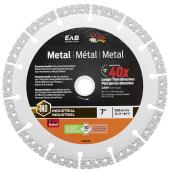 EAB Grinding Saw Razor Back Blade - Circular Shape - Diamond - Metal Cutting Utilization