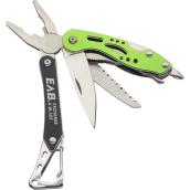 Exchange-A-Blade Multi Tool with Carabiner - 6-in-1 - Stainless Steel