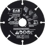 EAB Exchangeable Multi-Wheel Saw Blade - 5-in Dia - 7/8-in Arbor - Tungsten Carbide Grit