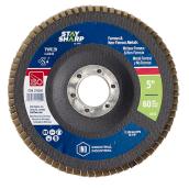 Exchange-A-Blade Sanding Flap Disc - 5-in Diameter - Abrasive flap - 60 Grit - Angle Grinder