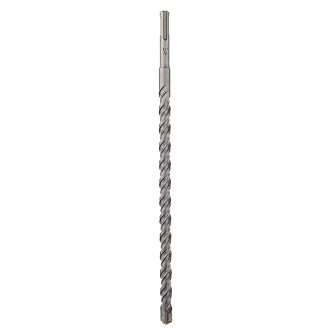 EAB Hammer Drill Bit - Exchangeable - SDS Plus - 12-in L x 1/2-in Dia