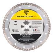 EAB Pro Diamond Continious Saw Blade - Alloy Steel - 7-in Dia - 5/8-in Arbour