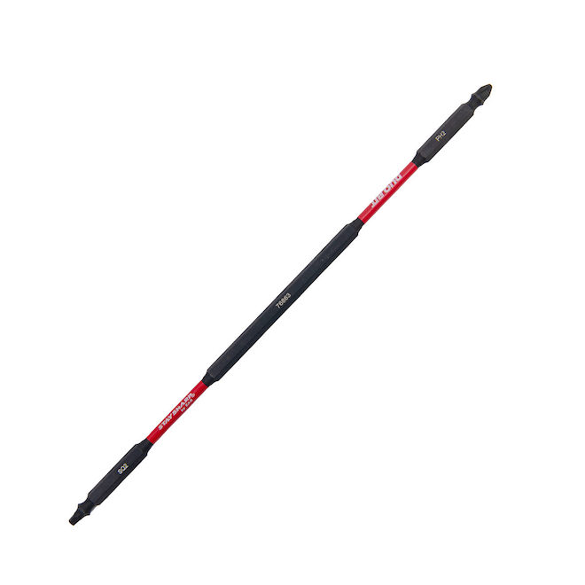 DUO BIT Stay Sharp Screwdriver Bit Double End Square and Phillips - 10-in