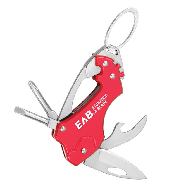 Stay Sharp 5-in-1 Aluminum Multitool w/ Keyring