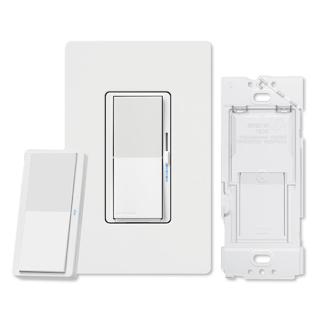 Caséta by Lutron DIVA Smart Dimmer and Remote - White