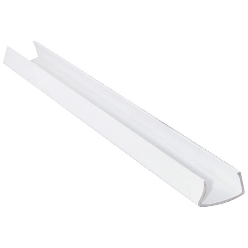 PVC Shelf Moulding 3/8" x 1/2" x 8' White RS199110011 RONA