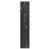 Revêtement mural intérieur en bois, 12/pqt, anthracite