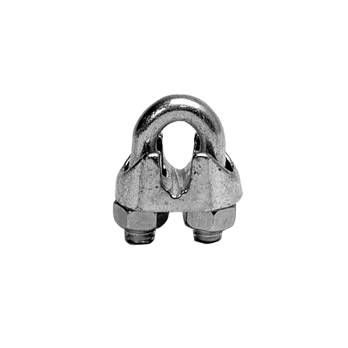 Ben-Mor Wire Rope Clamp for 1/16-in Cable - Galvanized Steel - Zinc-Plated  - Sold Individually 70001