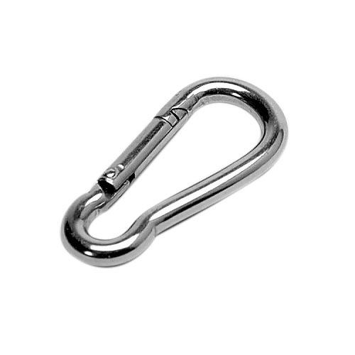 Ben-Mor Carbine Snap Hook - Steel - Zinc-Plated - 3/16-in - Sold Individually