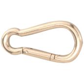Ben-Mor Carbine Snap Hook - Stainless Steel - 1/4-in Trade - Sold Individually