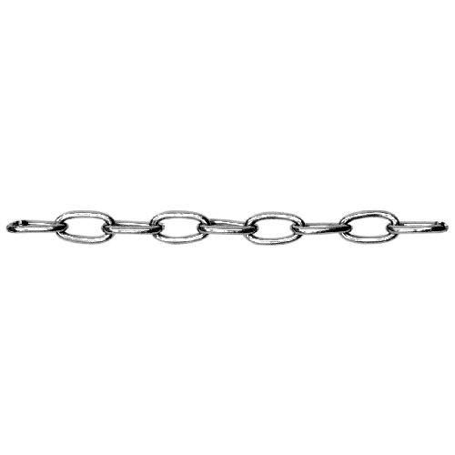 Ben-Mor Double Loop Chain, Multi-Purpose, Carbon Steel and Zinc