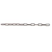 Hobby/Craft Chain #5 x 82' - Max. 13 lb - Clock Nickel Plated