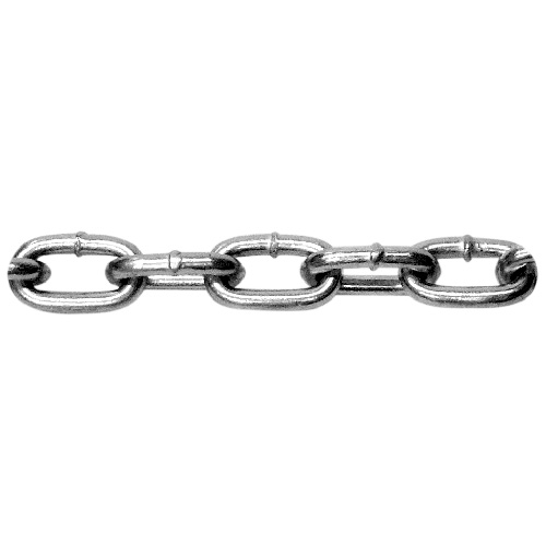 Ben-Mor Grade 30 Proof Coil Chain - Zinc-Plated Steel - 1100-lb Working ...