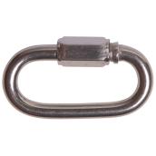 Maillon rapide, acier inoxydable, 5/16
