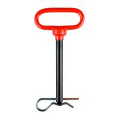 Ben-Mor Hitch Pin - 1-in W x 7 1/2- L - Red Vinyl - Powder Coated Metal