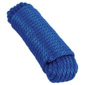 Ben-Mor Solid-Braided Rope - Polypropylene - Blue - 50-ft x 1/2-in