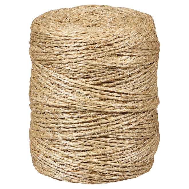 Ben-Mor Twisted Sisal Twine to Tie - 2-Strand - Natural - 1400-ft L  60516-PRE