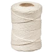Ben-Mor Cotton Twisted Twine for Butchers - Large - White - 328-ft L