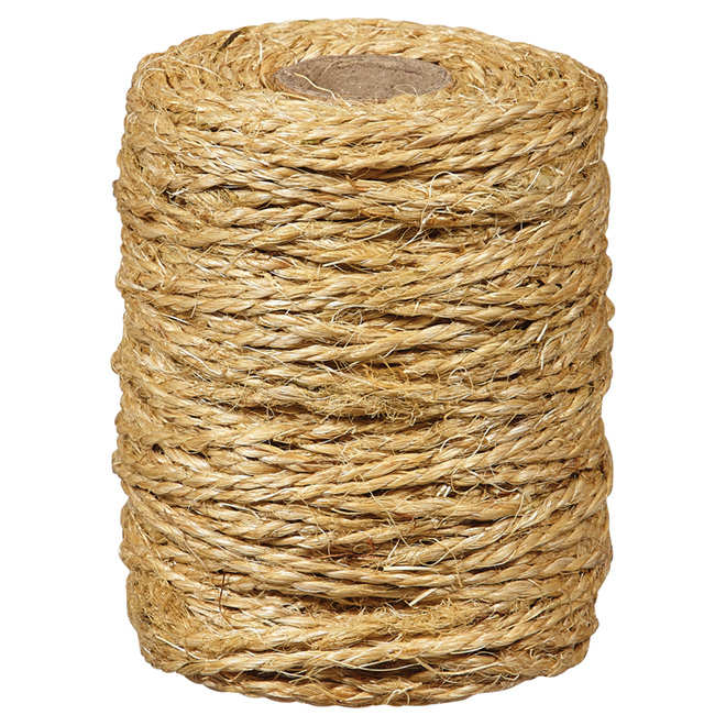 Ben-mor Twisted Sisal Tying Twine - 2-Strand - Natural - 300-ft L 60514-PRE