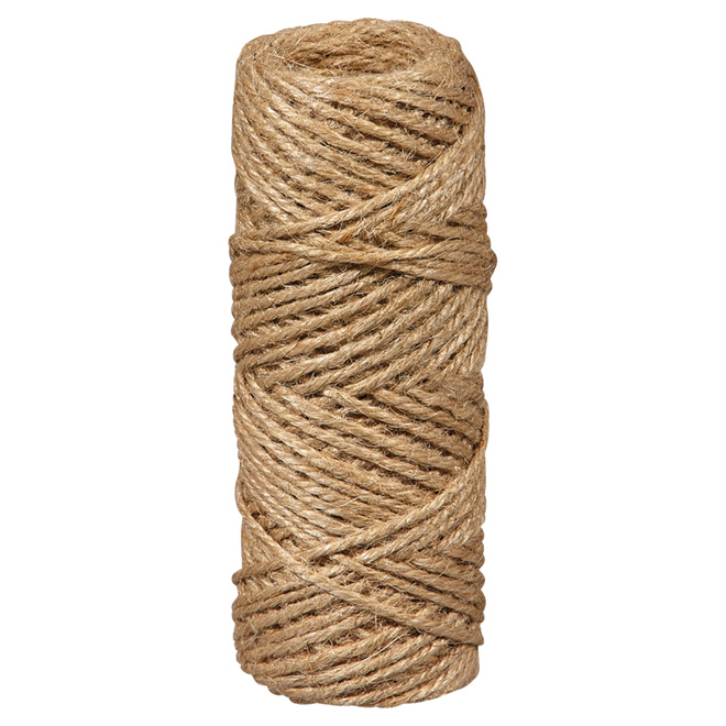 Ben-Mor 2-Strand Twisted Jute Twine - Large - Brown - 115-ft L 60562-PRE