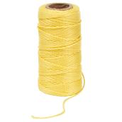 Twisted Nylon Twine - 250' - #18 - Fluorescent Yellow