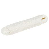 Ben-Mor Twisted Nylon Rope - 3 Strands - White - 50-ft x 1/4-in