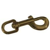 Ben-Mor 3.5-in Brass Swivel Lock Snap