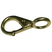 Ben-Mor 5/8-in Brass Fixed Eye Boat Snap