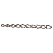 Ben-Mor #200 x 10-ft Nickel Finish Steel Twisted Link Chain