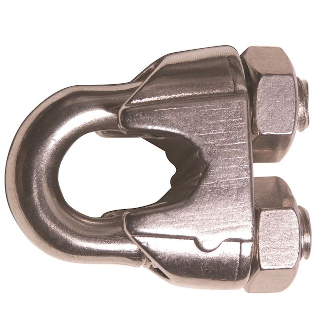 Ben-Mor 3/16-in Stainless Steel Malleable Wire Rope Clip