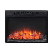 Style Selections Electric Fireplace - 1500 W - 25-in - Black