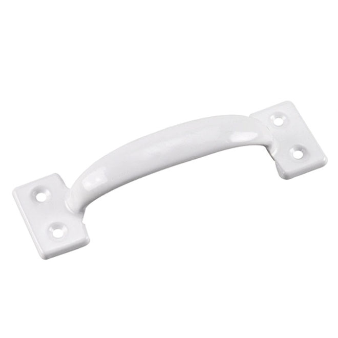 Onward Utility Door Pull Handle - White - 5 Per Pack - 6 1/2-in L