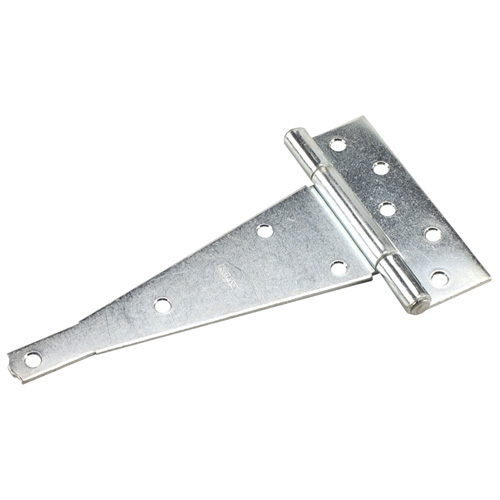 Onward Heavy Duty T-Hinge - 10-in L x 6 1/2-in H - Fixed - Zinc