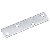 Mending Plate - Steel - 4" x 7/8" - Zinc