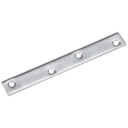 Mending Plate - Steel - 6" x 1" - Zinc