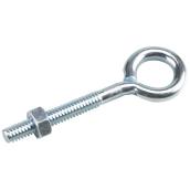 Onward Eyebolt with Nut - Zinc-Plated Steel - 80-lb Working Load - 3-in x 1/4-in