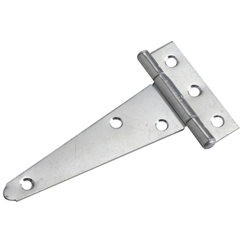 Onward Light Duty Steel T-Hinge - 4-in H - Zinc - Silver - Non-Removable Pin