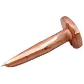 Onward Cut Tacks - Copper-Plated - Steel - Smooth Shank - 20 Per Pack - #14 - 3/4-in