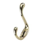 Coat Hook - 3 1/2" - Steel - Brass